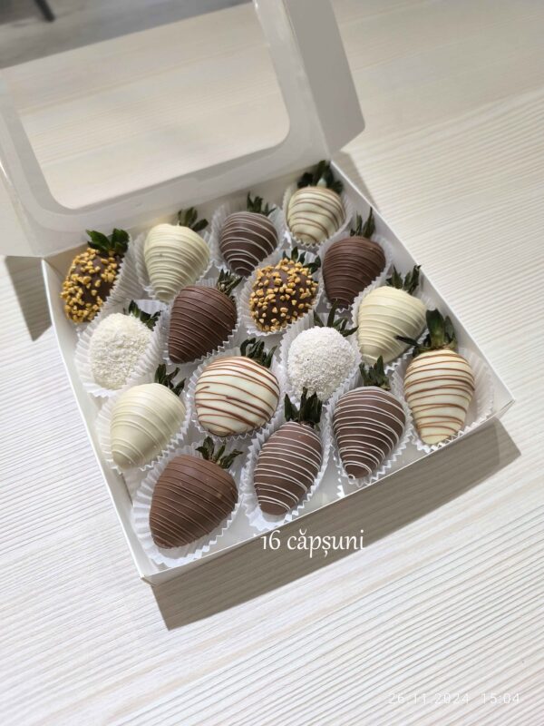 16 căpșuni